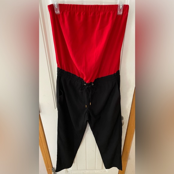 Express Tube Jumpsuit with tie - Picture 2 of 8